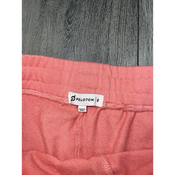Peloton Cotton Peach Unwind Women Y2K Shorts Size Small A000449 - Picture 5 of 9